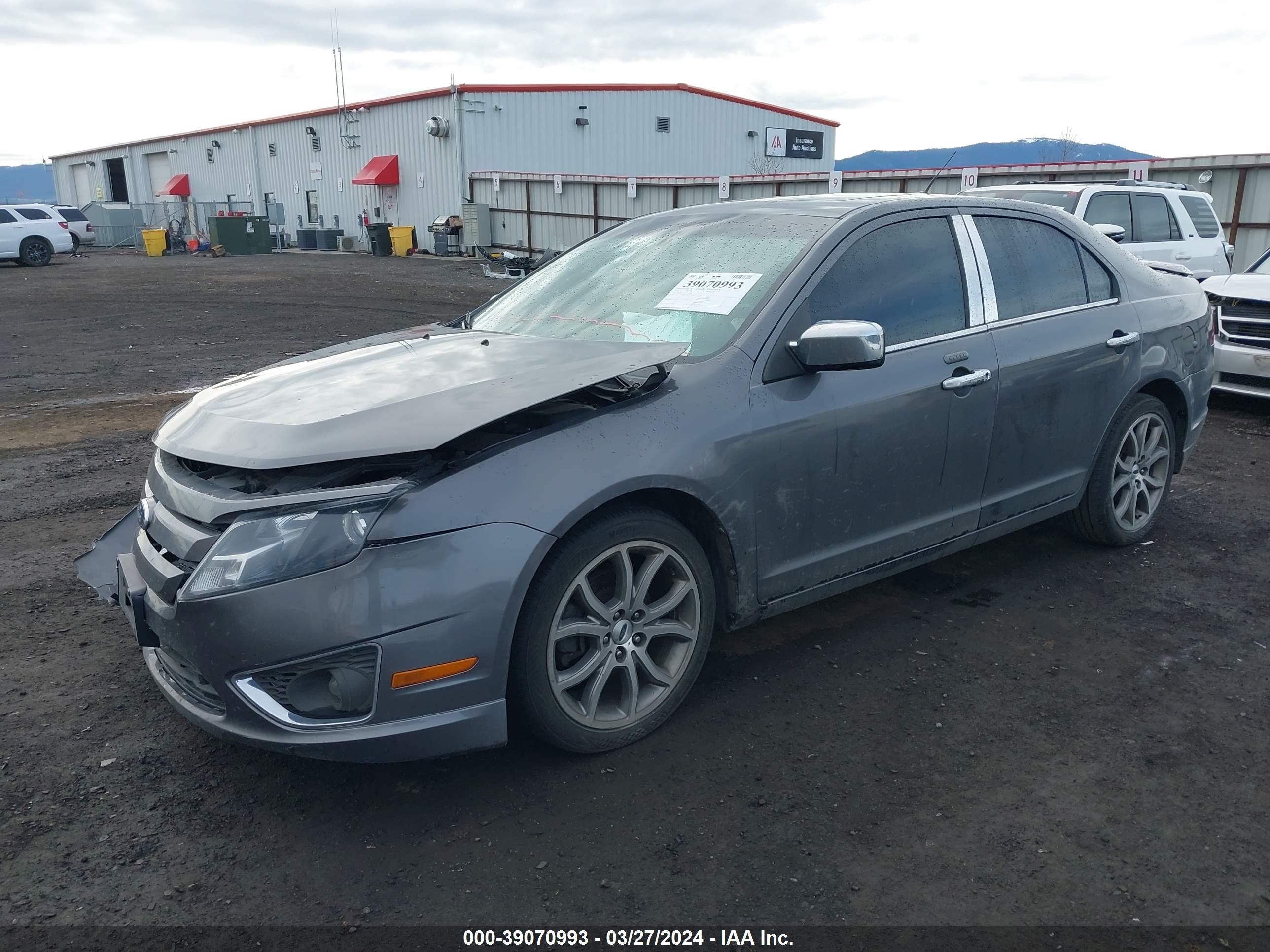 Photo 1 VIN: 3FAHP0JA8CR383640 - FORD FUSION 