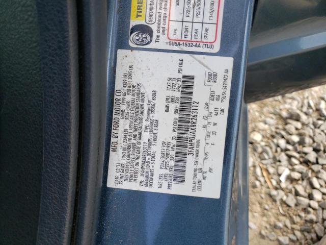 Photo 11 VIN: 3FAHP0JAXBR263112 - FORD FUSION 