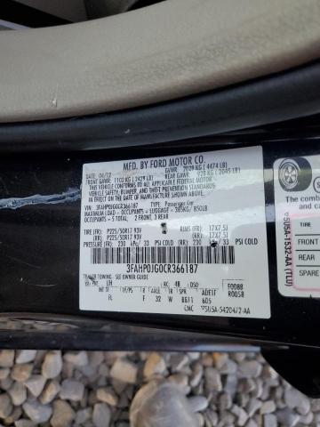 Photo 12 VIN: 3FAHP0JG0CR366187 - FORD FUSION SEL 