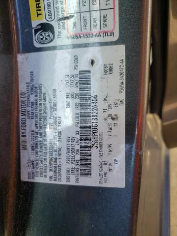 Photo 11 VIN: 3FAHP0JG1BR226406 - FORD FUSION SEL 