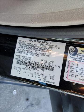 Photo 11 VIN: 3FAHP0JG1BR271779 - FORD FUSION SEL 