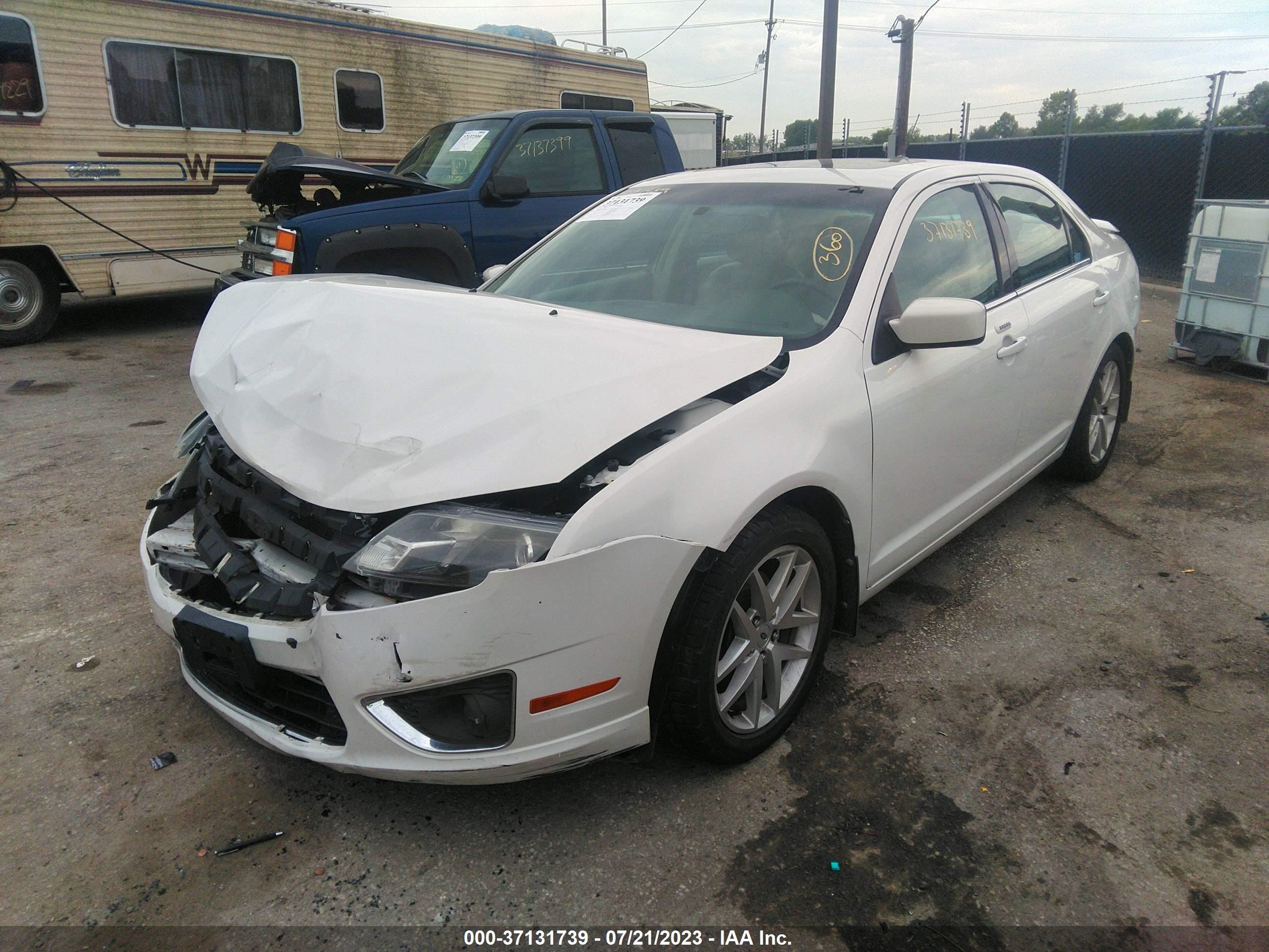 Photo 1 VIN: 3FAHP0JG2AR188179 - FORD FUSION 