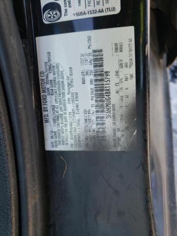 Photo 12 VIN: 3FAHP0JG4BR115798 - FORD FUSION SEL 