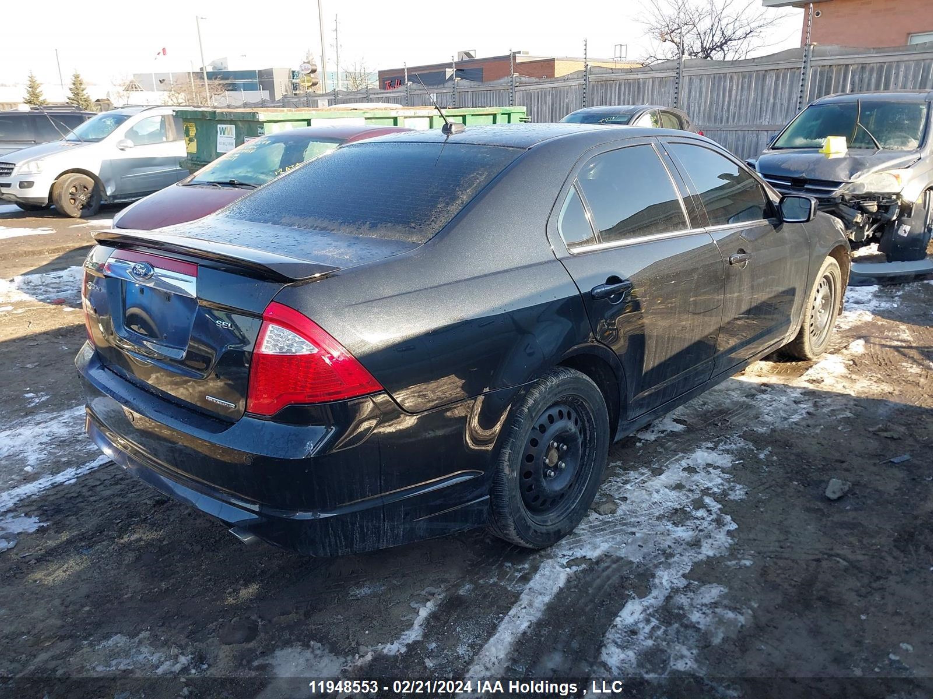 Photo 3 VIN: 3FAHP0JG4CR421160 - FORD FUSION 