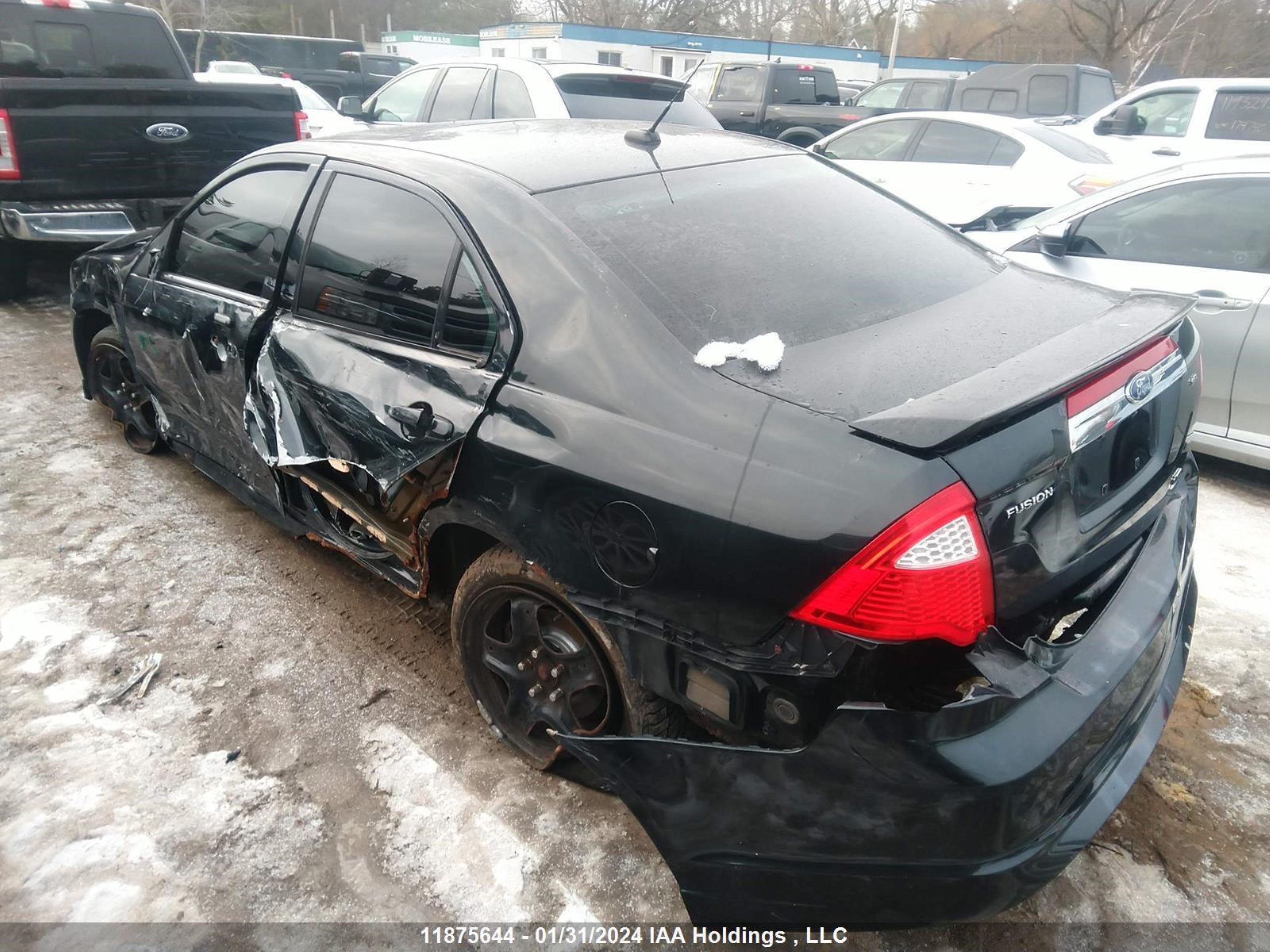 Photo 2 VIN: 3FAHP0JG6AR103036 - FORD FUSION 