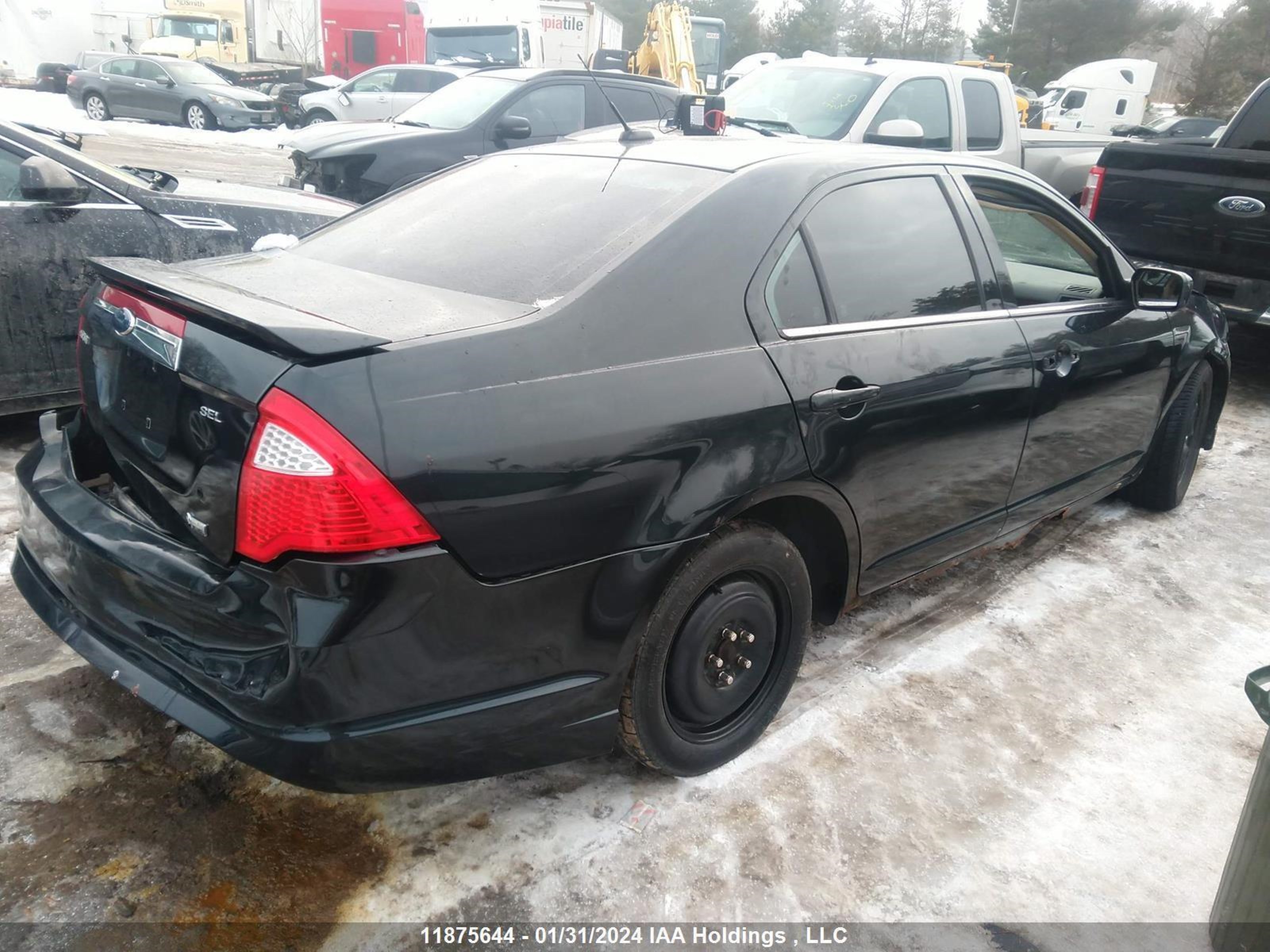 Photo 3 VIN: 3FAHP0JG6AR103036 - FORD FUSION 