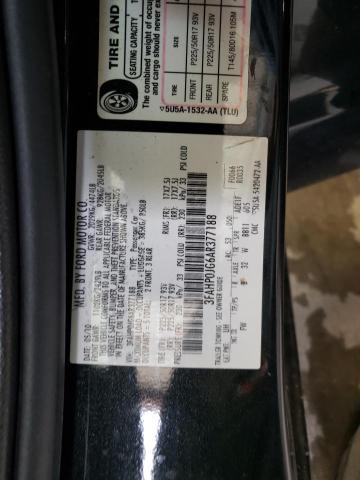 Photo 11 VIN: 3FAHP0JG6AR377188 - FORD FUSION 