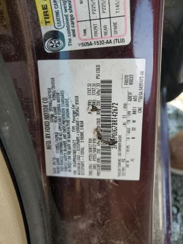 Photo 11 VIN: 3FAHP0JG7BR142672 - FORD FUSION SEL 