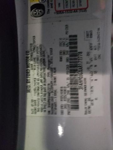 Photo 11 VIN: 3FAHP0JGXAR172778 - FORD FUSION SEL 