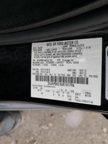 Photo 11 VIN: 3FAHP0KC4AR101796 - FORD FUSION SPO 