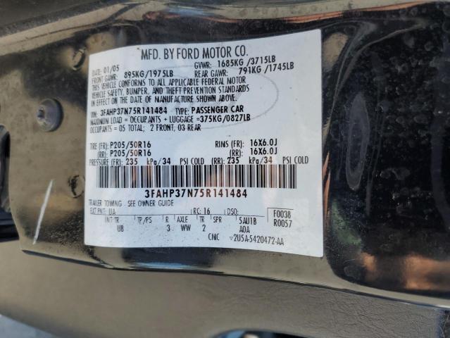 Photo 11 VIN: 3FAHP37N75R141484 - FORD FOCUS 