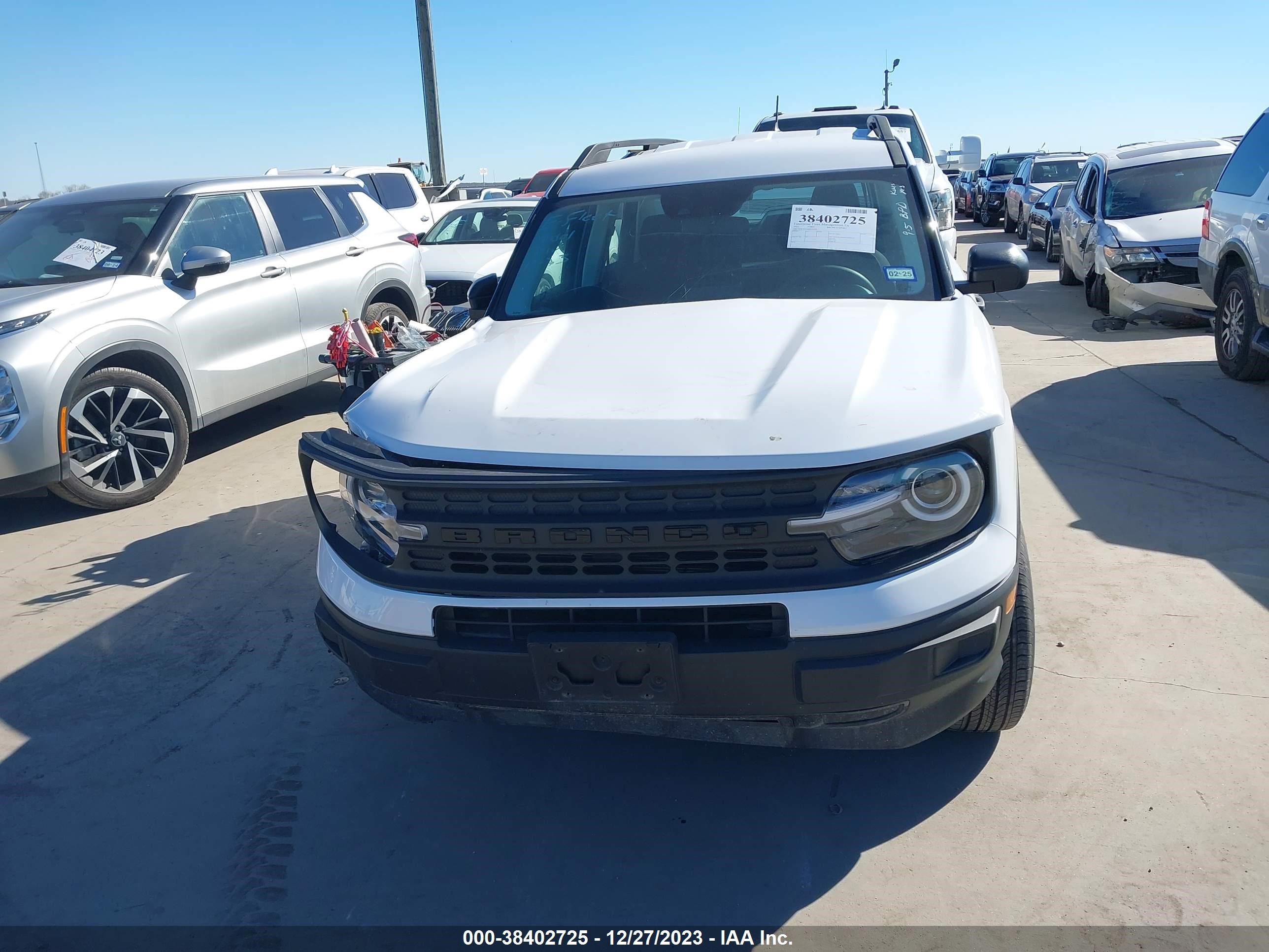 Photo 10 VIN: 3FMCR9A68PRD20196 - FORD BRONCO SPORT 