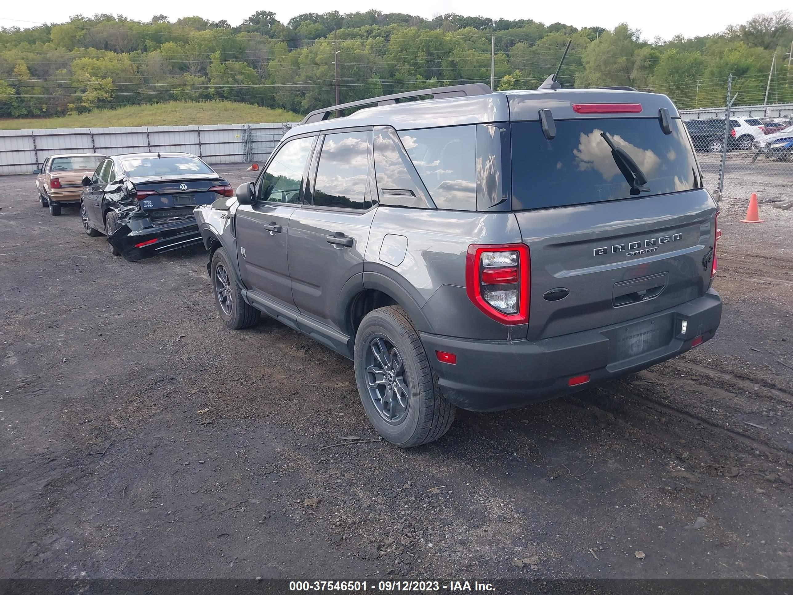 Photo 2 VIN: 3FMCR9B60MRA72990 - FORD BRONCO SPORT 