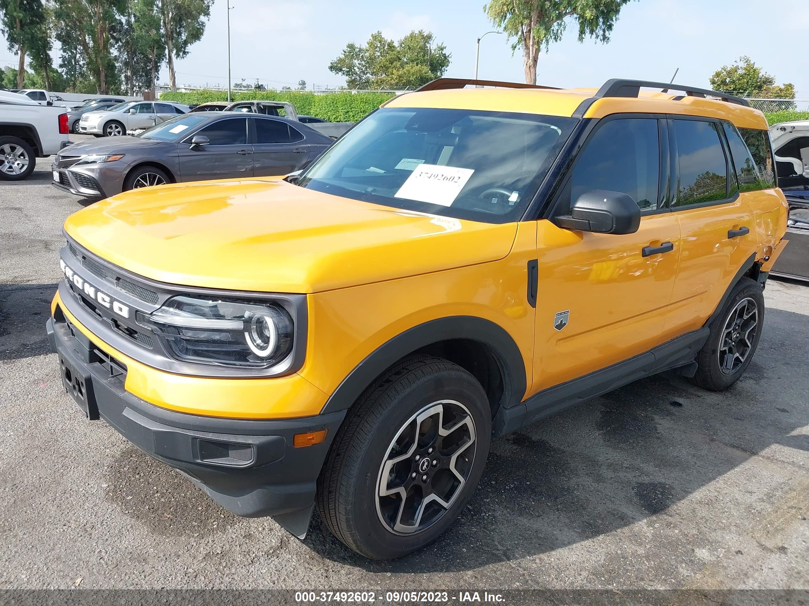 Photo 1 VIN: 3FMCR9B60NRD91999 - FORD BRONCO SPORT 