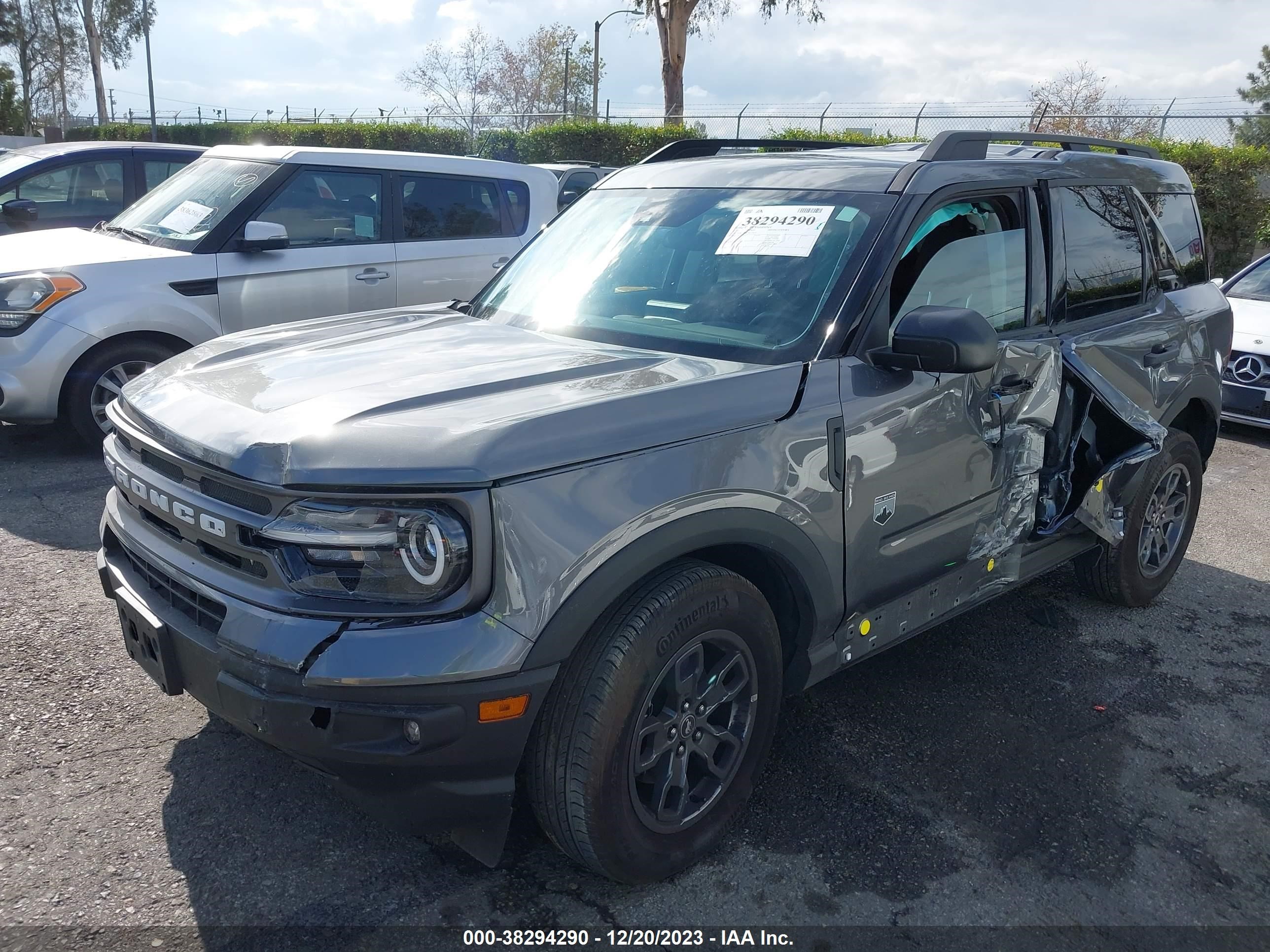 Photo 1 VIN: 3FMCR9B60NRE32616 - FORD BRONCO SPORT 