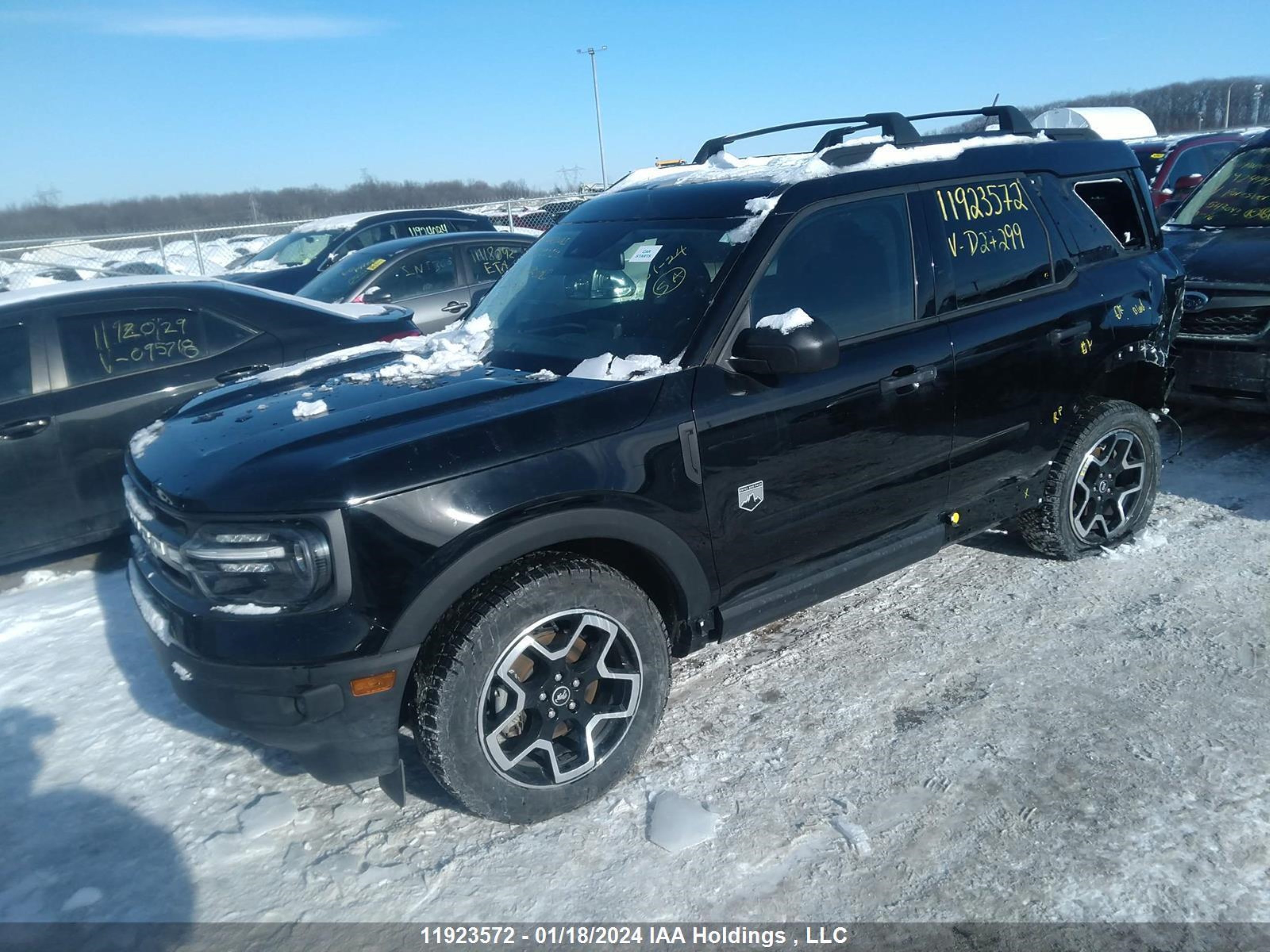 Photo 1 VIN: 3FMCR9B60PRD27299 - FORD BRONCO SPORT 