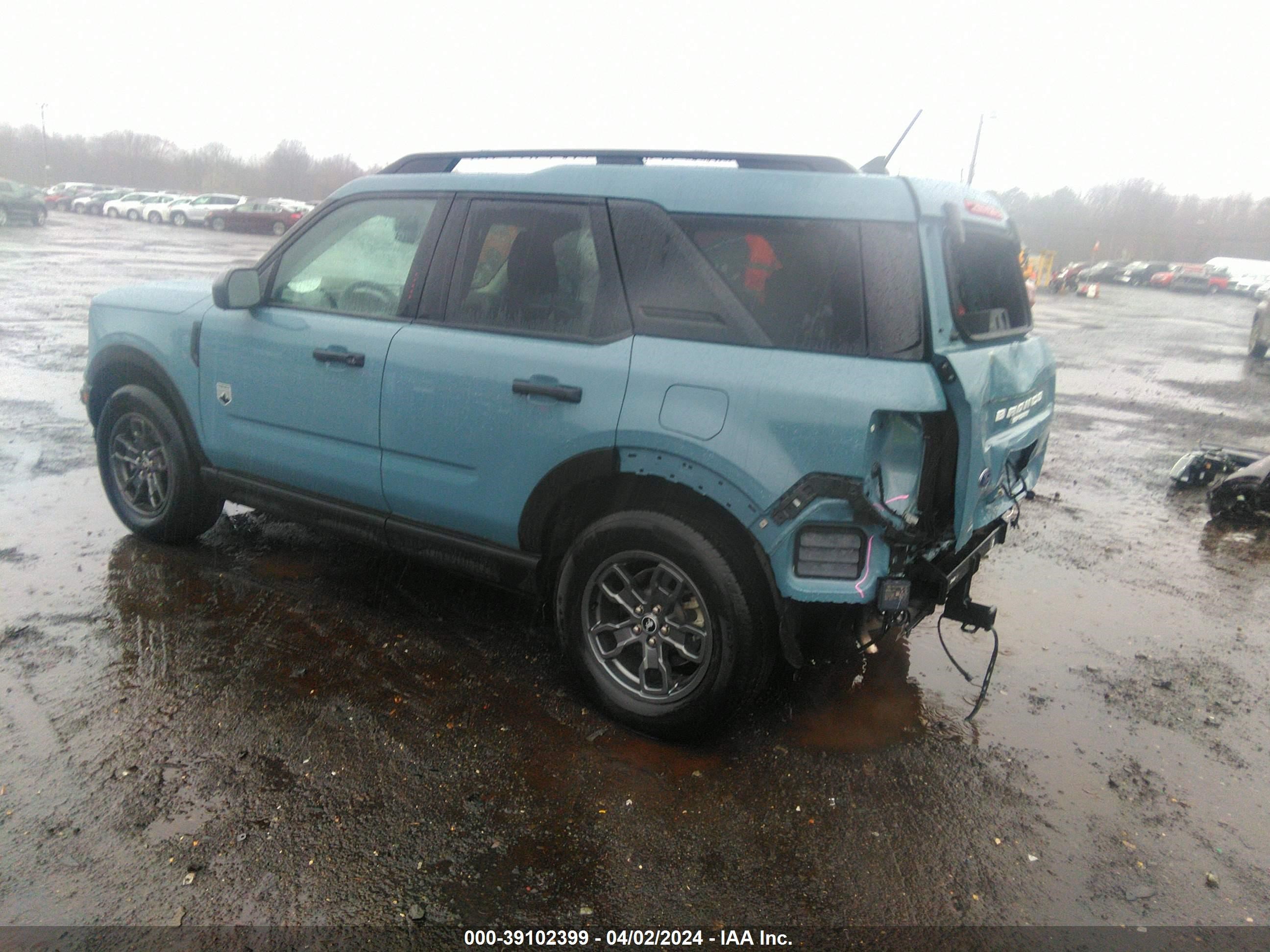 Photo 2 VIN: 3FMCR9B60PRD52218 - FORD BRONCO SPORT 