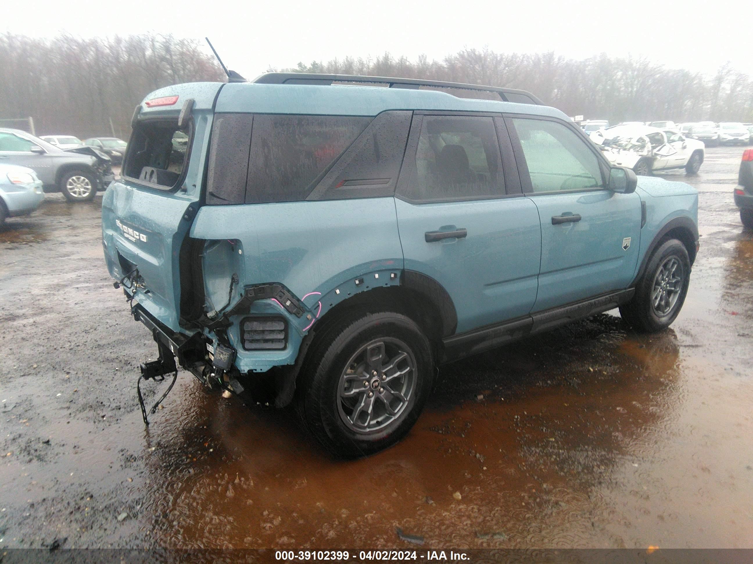 Photo 3 VIN: 3FMCR9B60PRD52218 - FORD BRONCO SPORT 