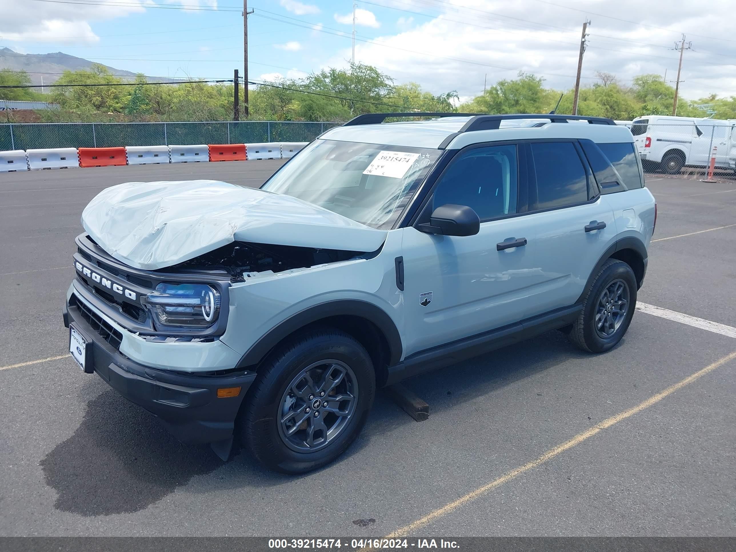 Photo 1 VIN: 3FMCR9B60RRE19578 - FORD BRONCO SPORT 