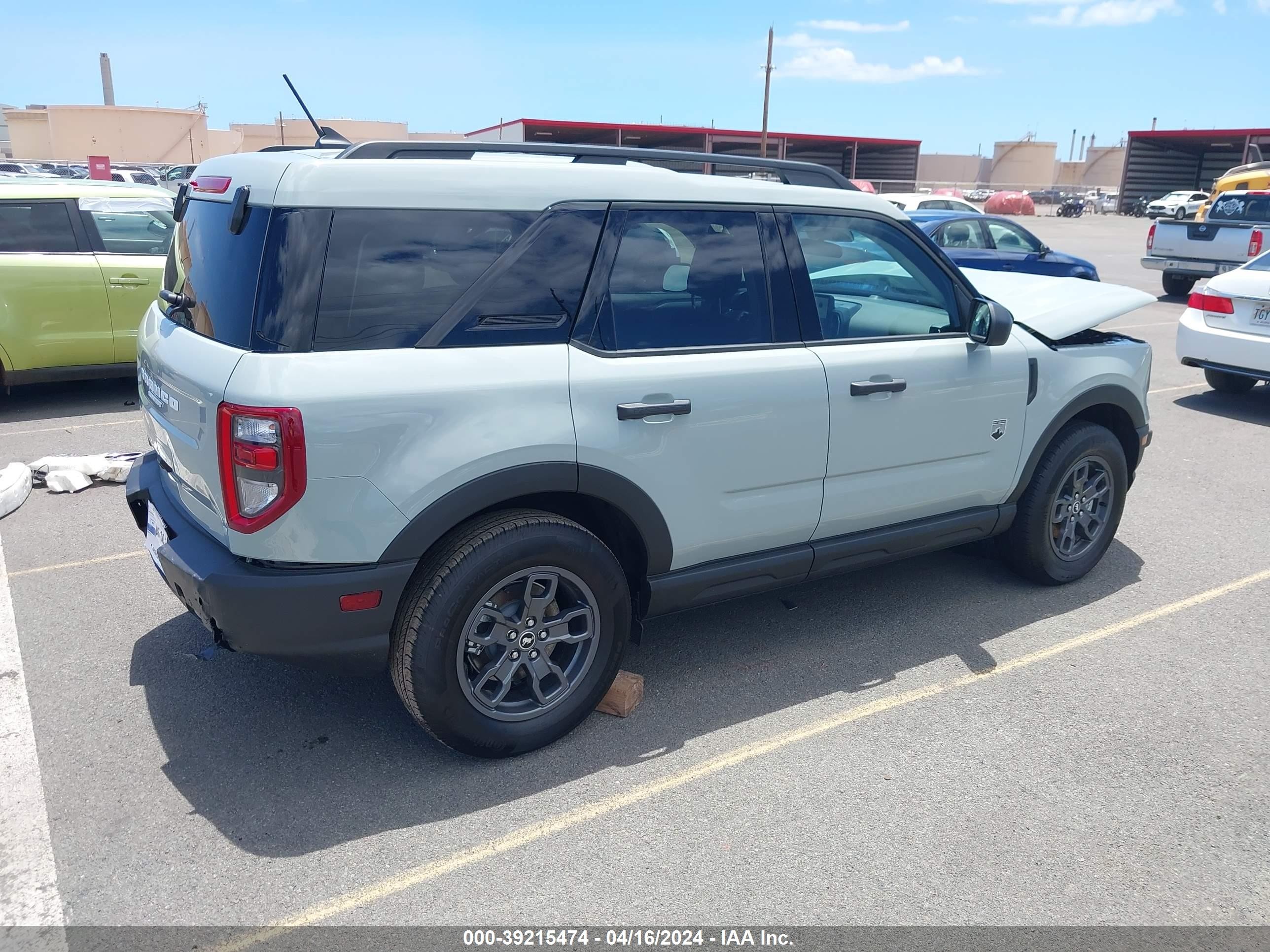 Photo 3 VIN: 3FMCR9B60RRE19578 - FORD BRONCO SPORT 