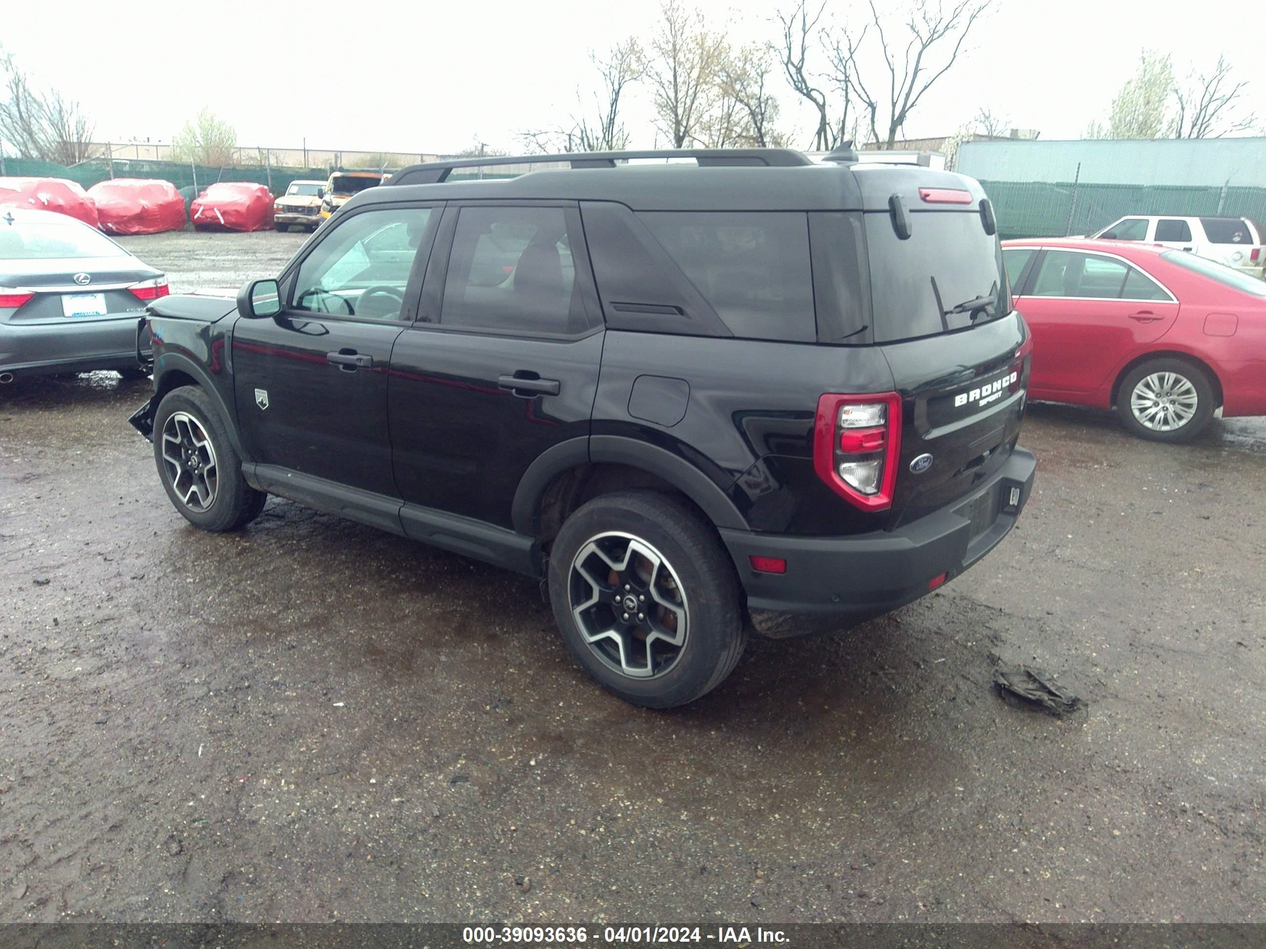 Photo 2 VIN: 3FMCR9B61MRA88342 - FORD BRONCO SPORT 