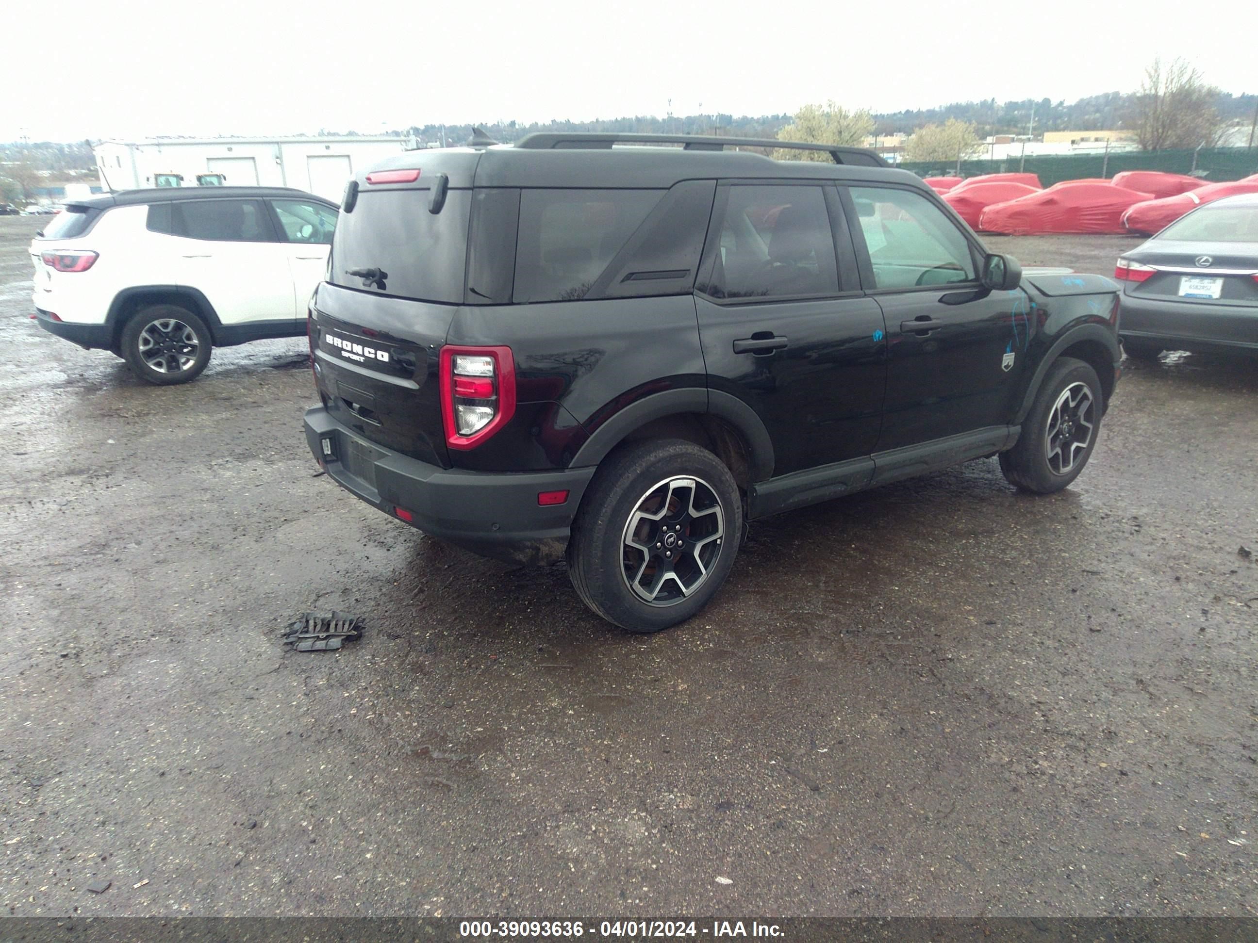 Photo 3 VIN: 3FMCR9B61MRA88342 - FORD BRONCO SPORT 