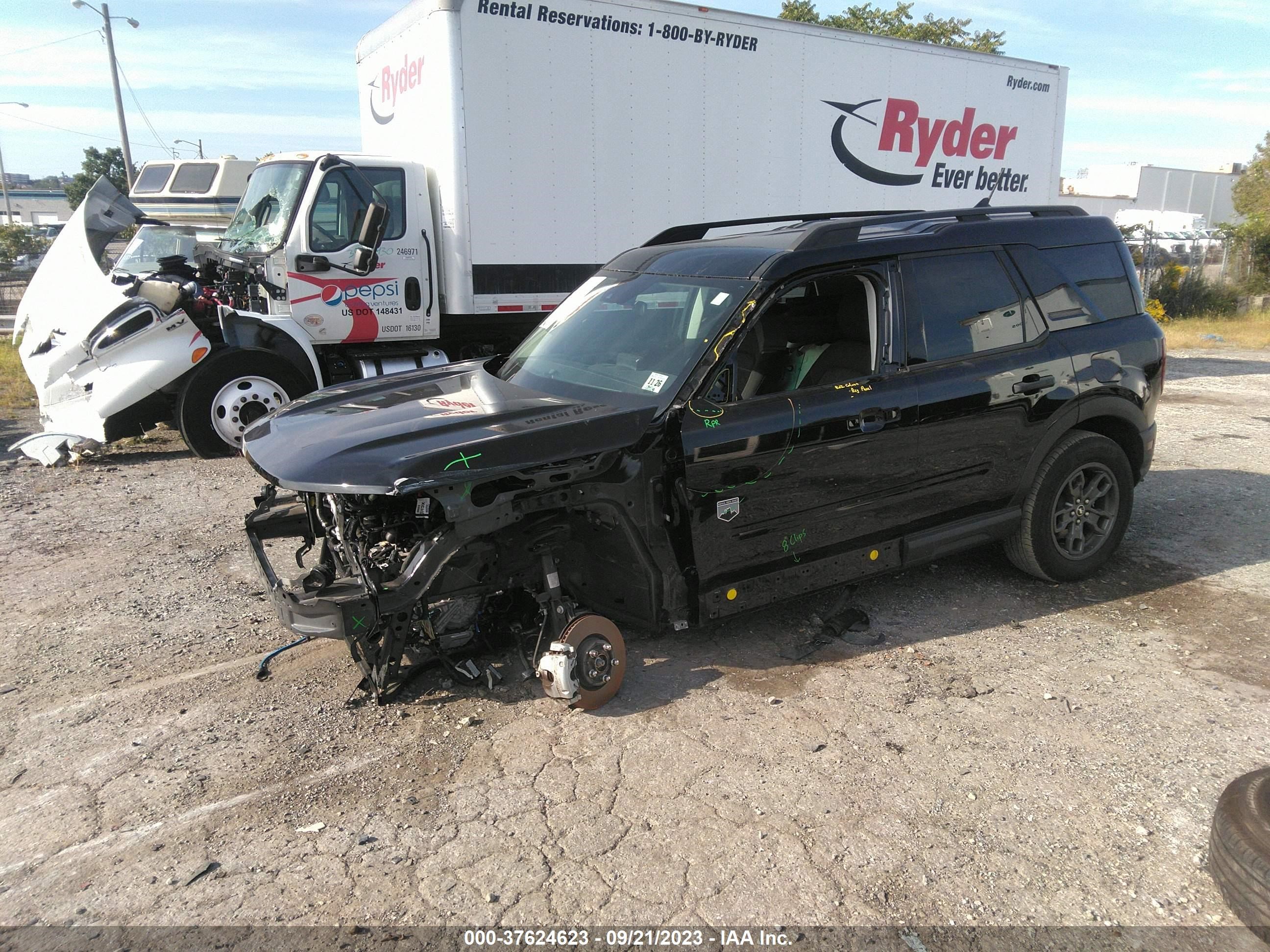 Photo 1 VIN: 3FMCR9B61MRB25289 - FORD BRONCO SPORT 