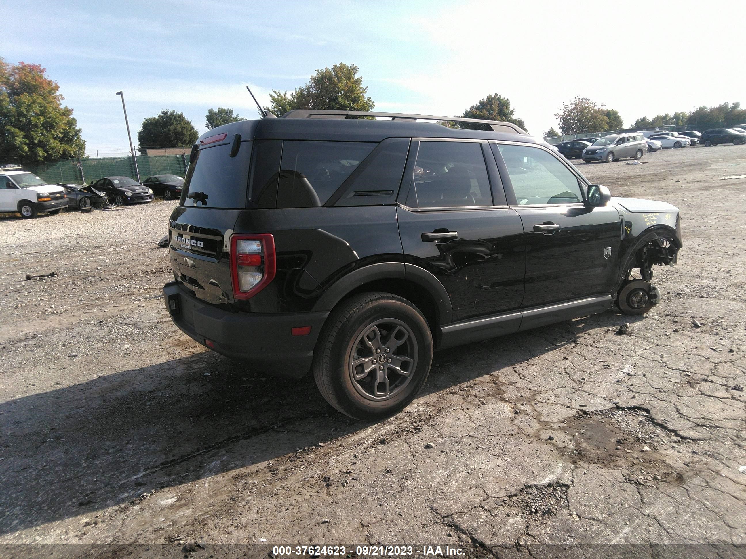 Photo 3 VIN: 3FMCR9B61MRB25289 - FORD BRONCO SPORT 