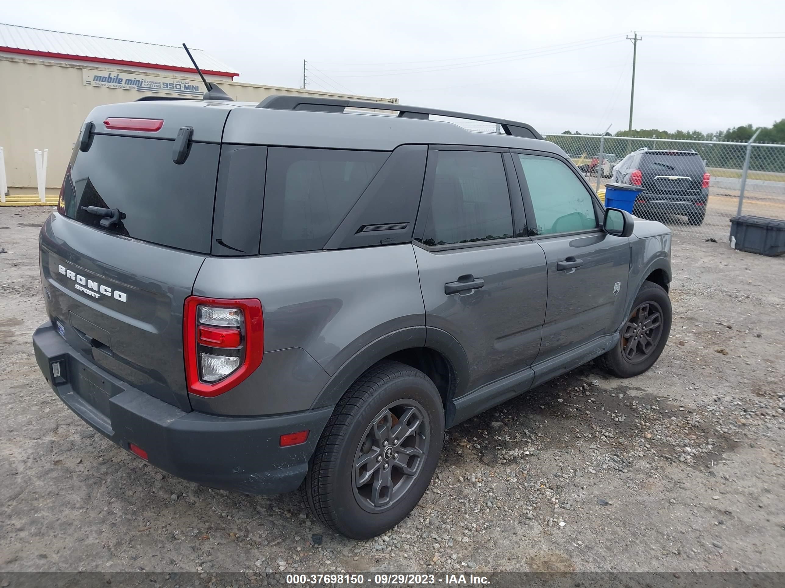 Photo 3 VIN: 3FMCR9B63MRB22720 - FORD BRONCO SPORT 