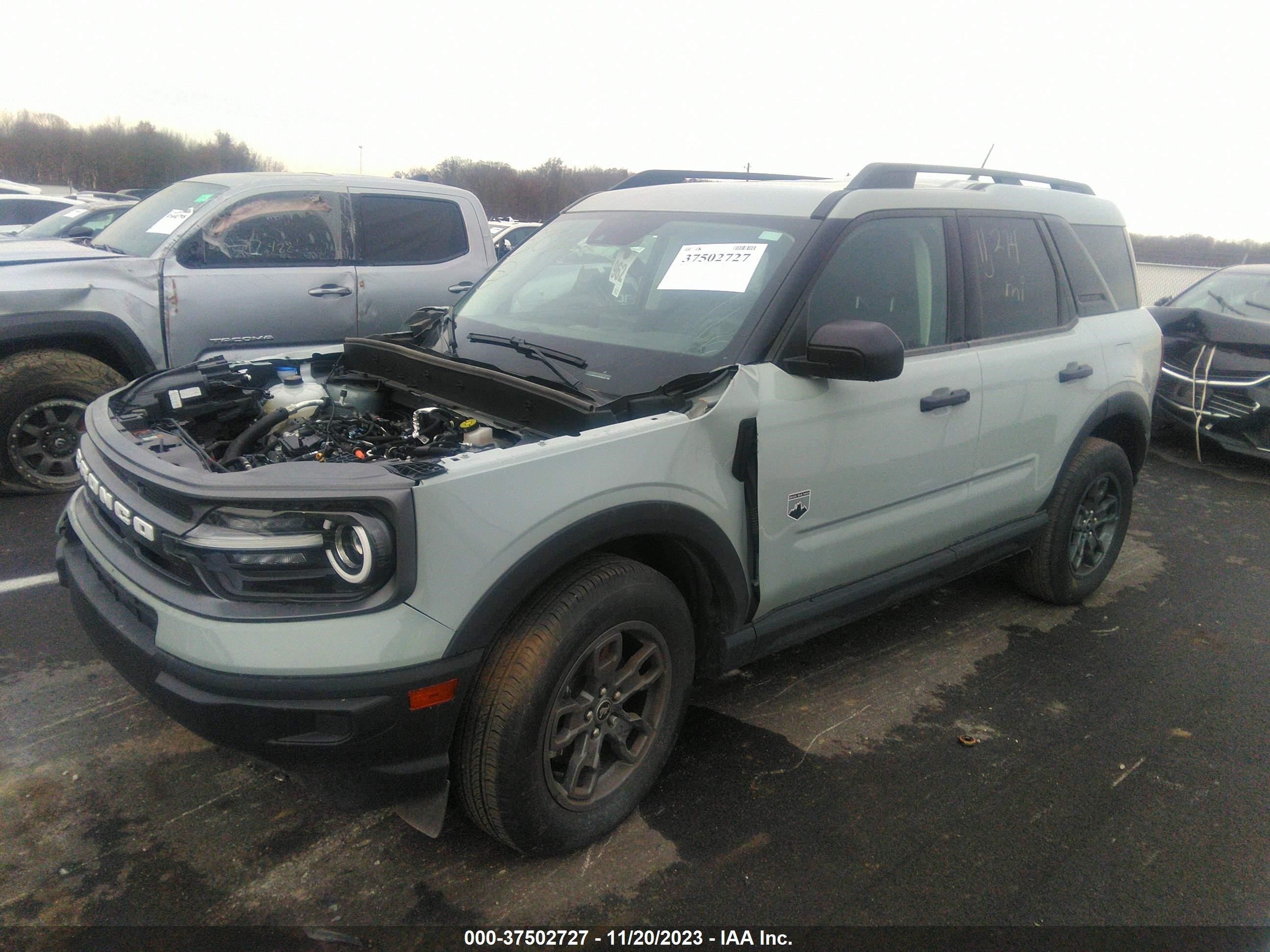 Photo 1 VIN: 3FMCR9B66PRD30434 - FORD BRONCO SPORT 