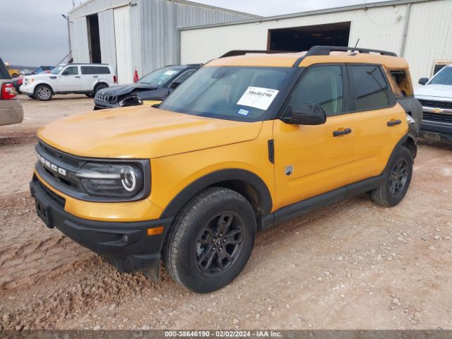 Photo 1 VIN: 3FMCR9B66PRD51350 - FORD BRONCO SPORT 