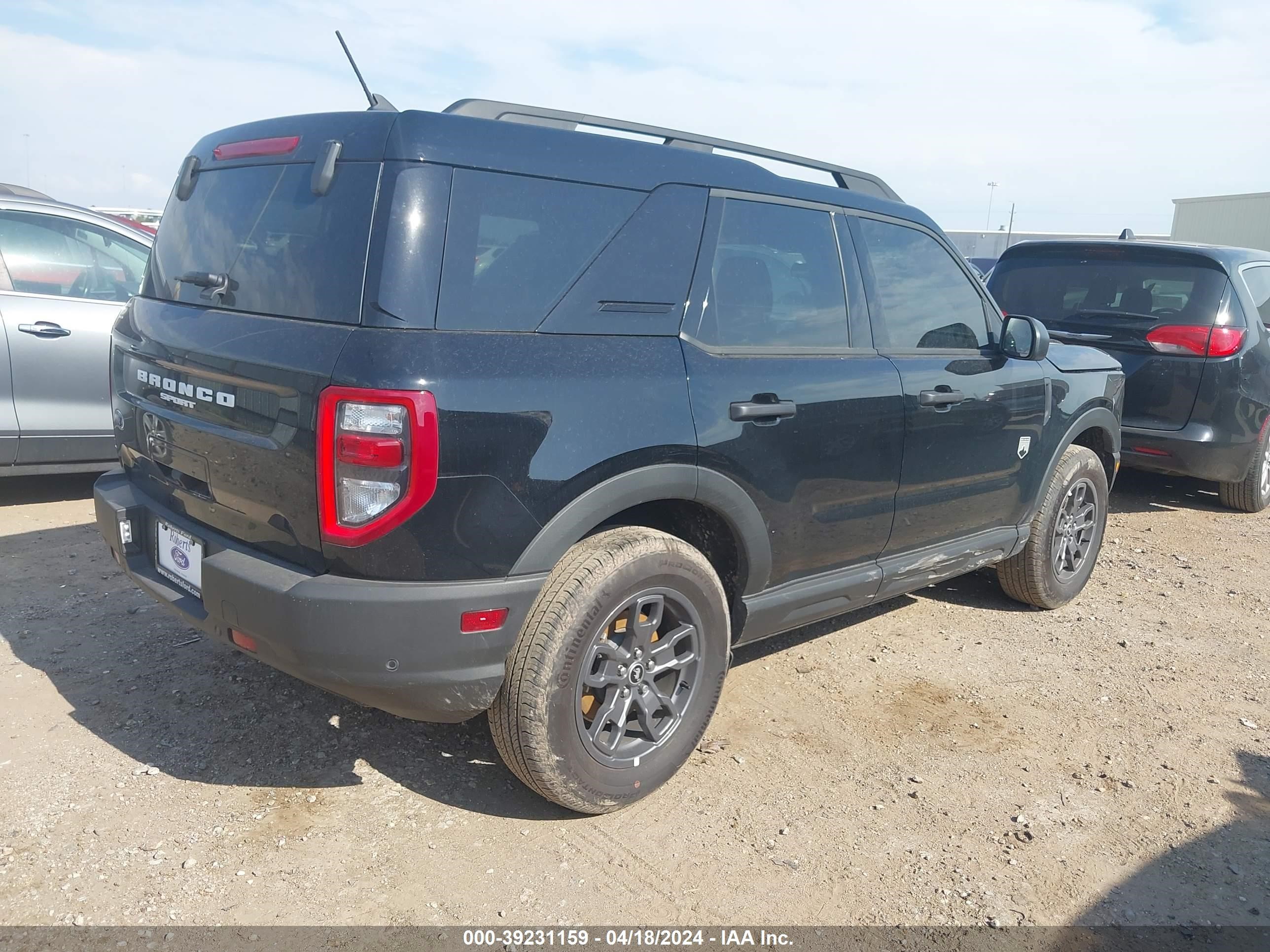 Photo 3 VIN: 3FMCR9B66RRE03823 - FORD BRONCO SPORT 