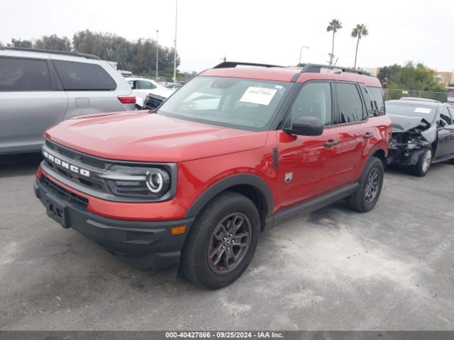 Photo 1 VIN: 3FMCR9B67NRD76691 - FORD BRONCO SPORT 