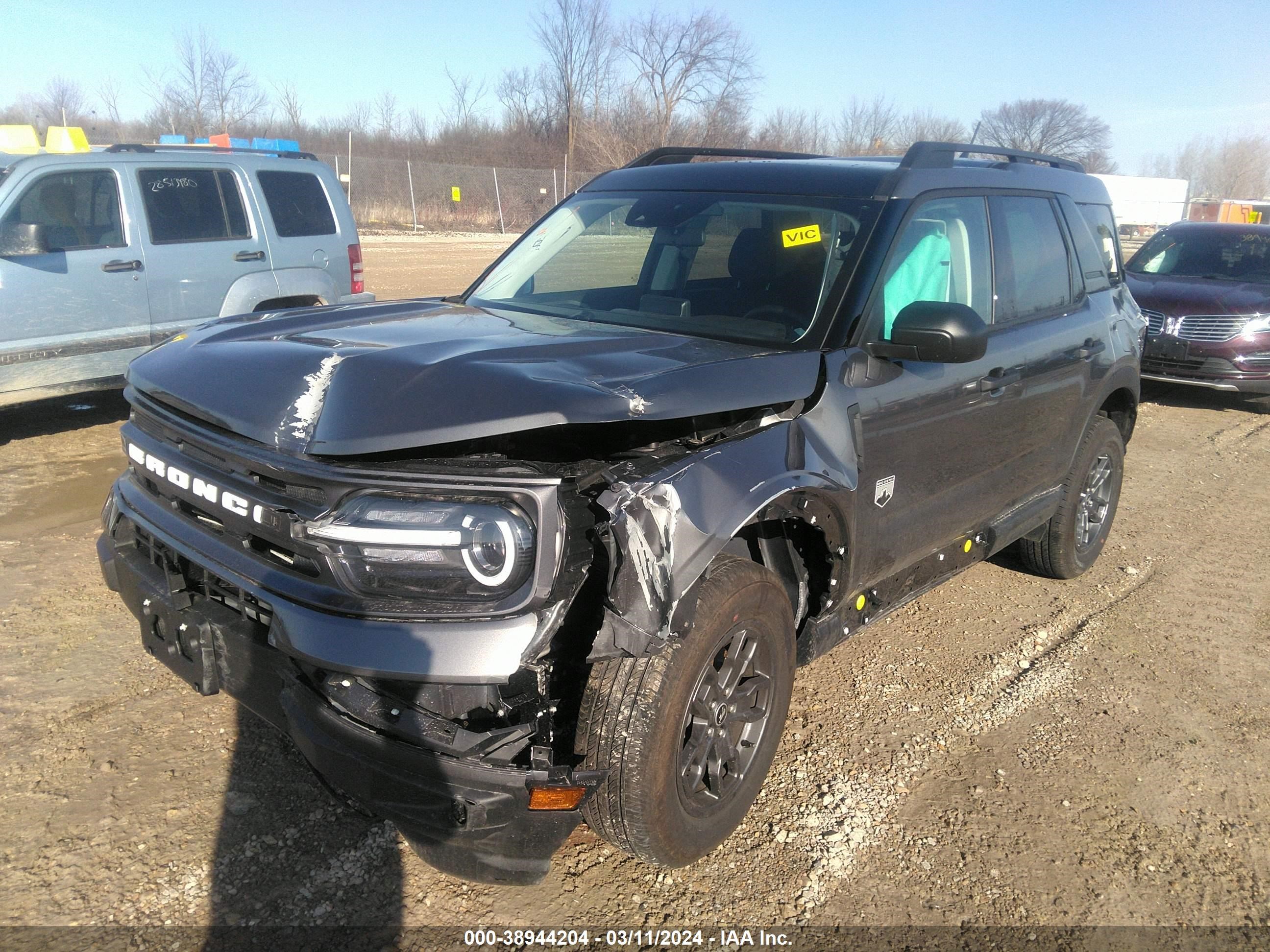 Photo 1 VIN: 3FMCR9B67RRE30691 - FORD BRONCO SPORT 