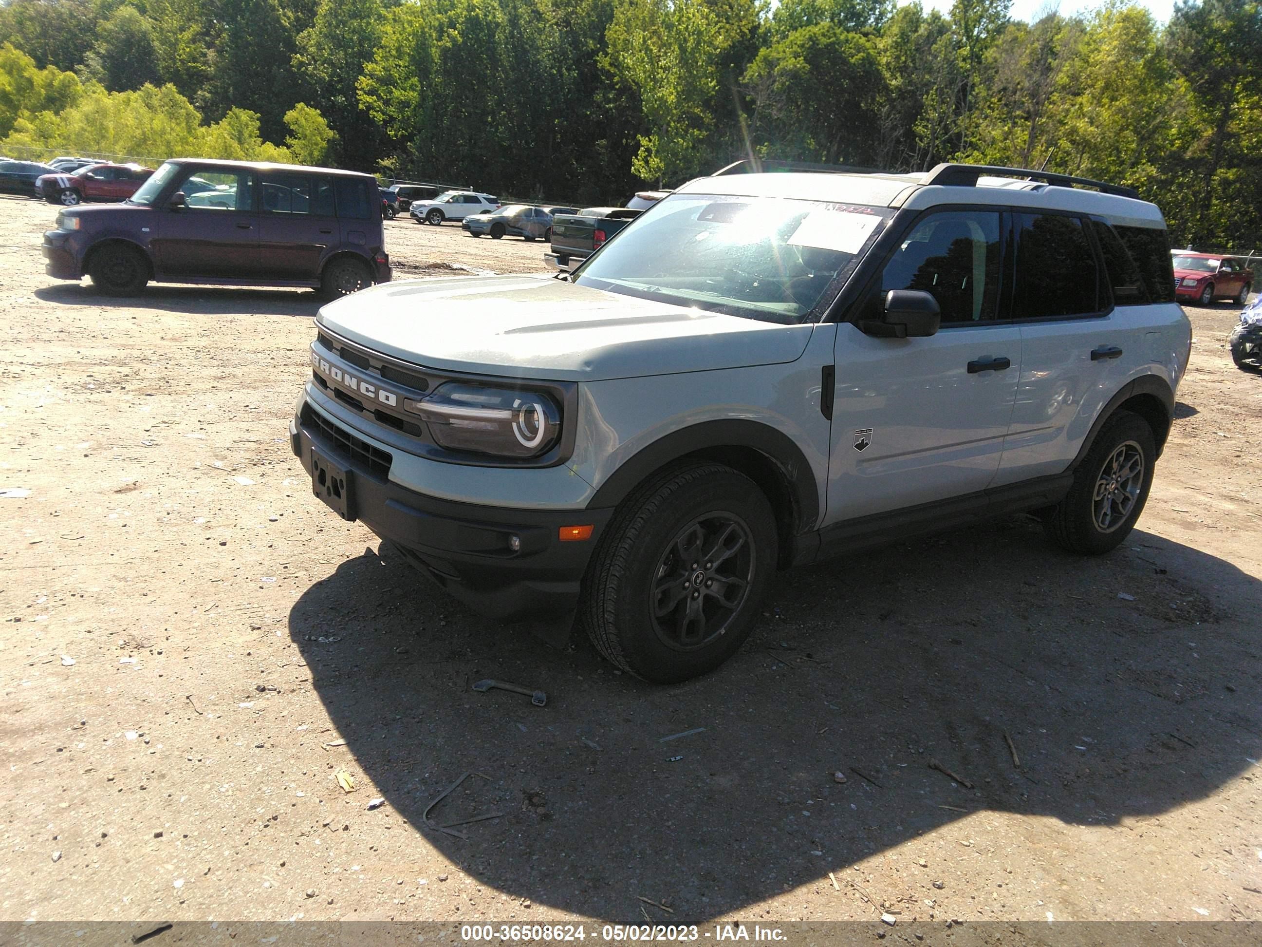 Photo 1 VIN: 3FMCR9B68NRD27578 - FORD BRONCO SPORT 