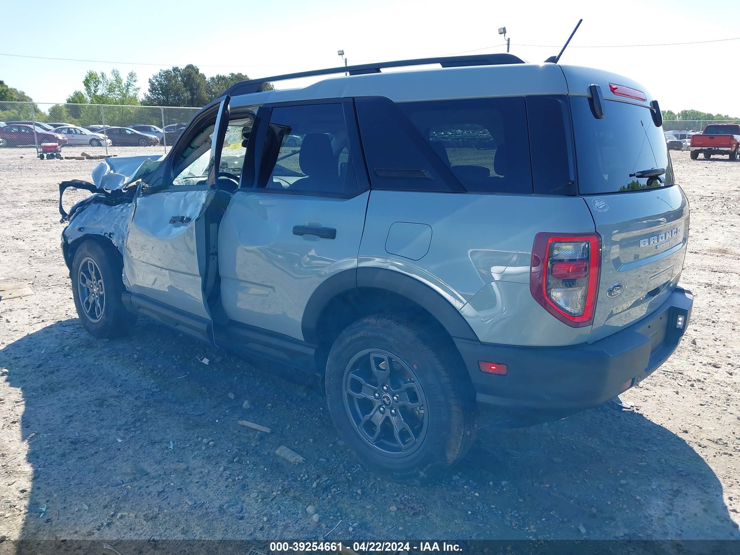 Photo 2 VIN: 3FMCR9B69RRE13651 - FORD BRONCO SPORT 