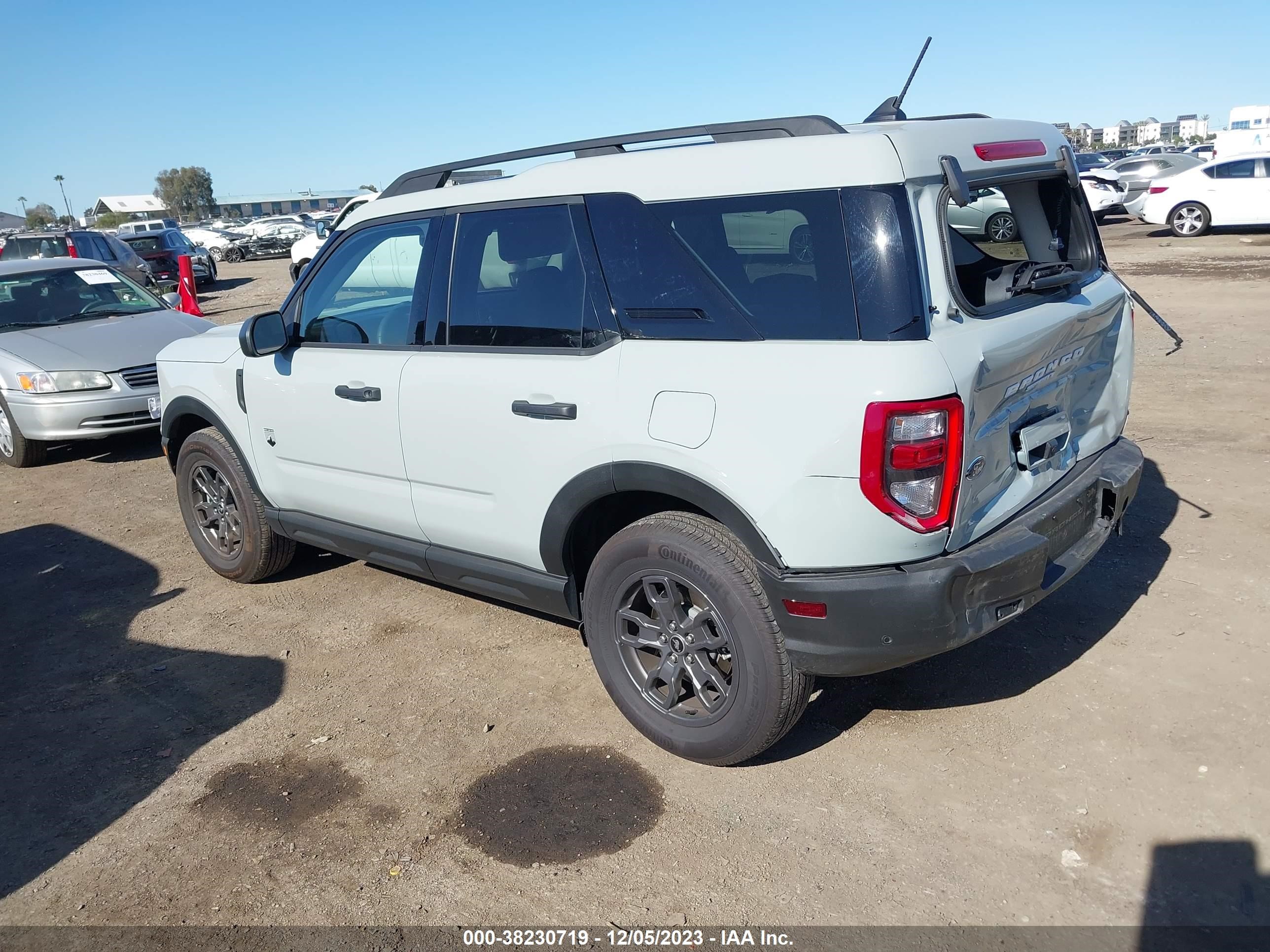 Photo 2 VIN: 3FMCR9B6XPRD43056 - FORD BRONCO SPORT 