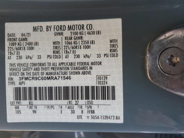 Photo 12 VIN: 3FMCR9C60MRA71546 - FORD BRONCO SPO 