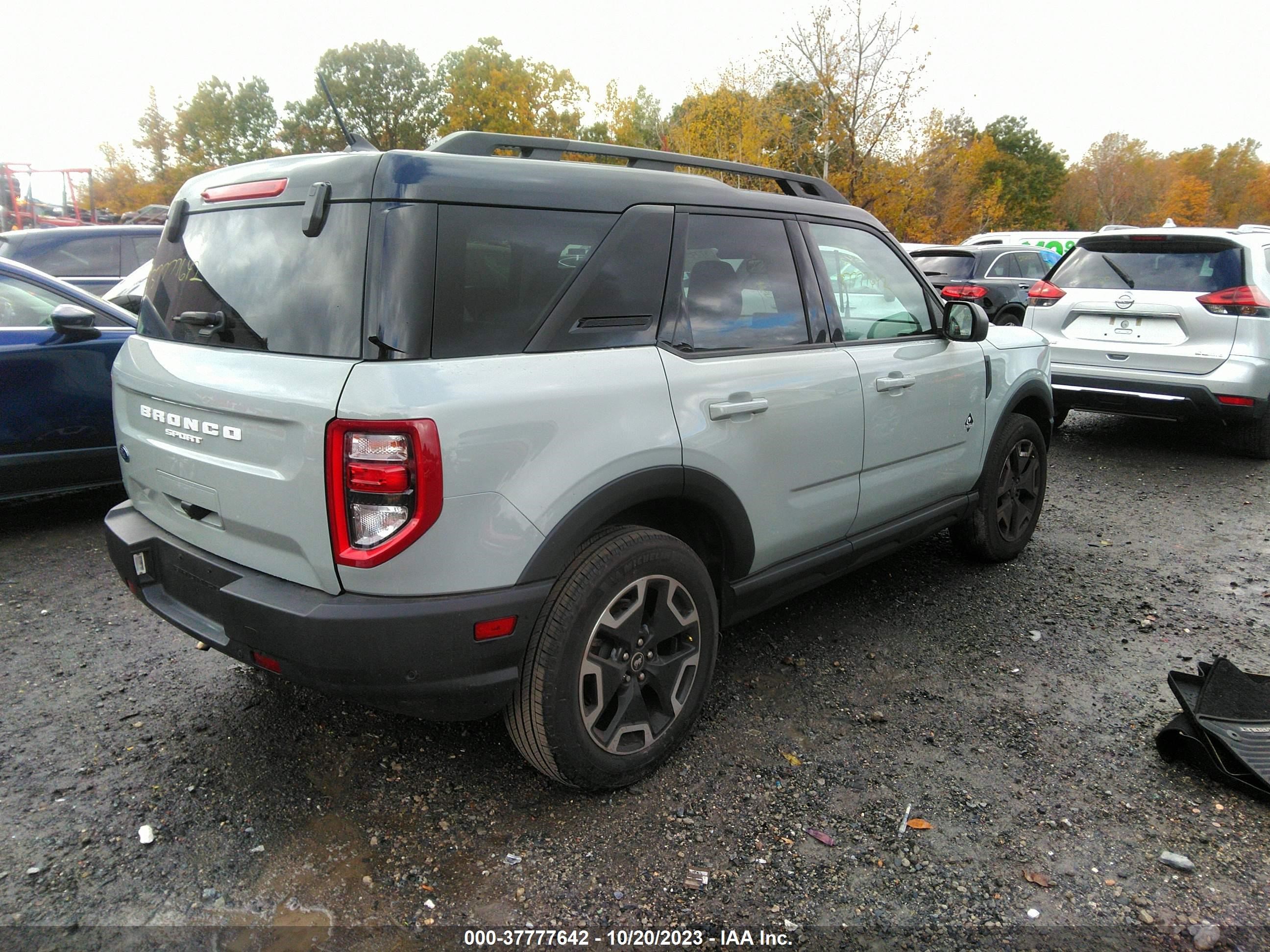 Photo 3 VIN: 3FMCR9C60NRD50027 - FORD BRONCO SPORT 