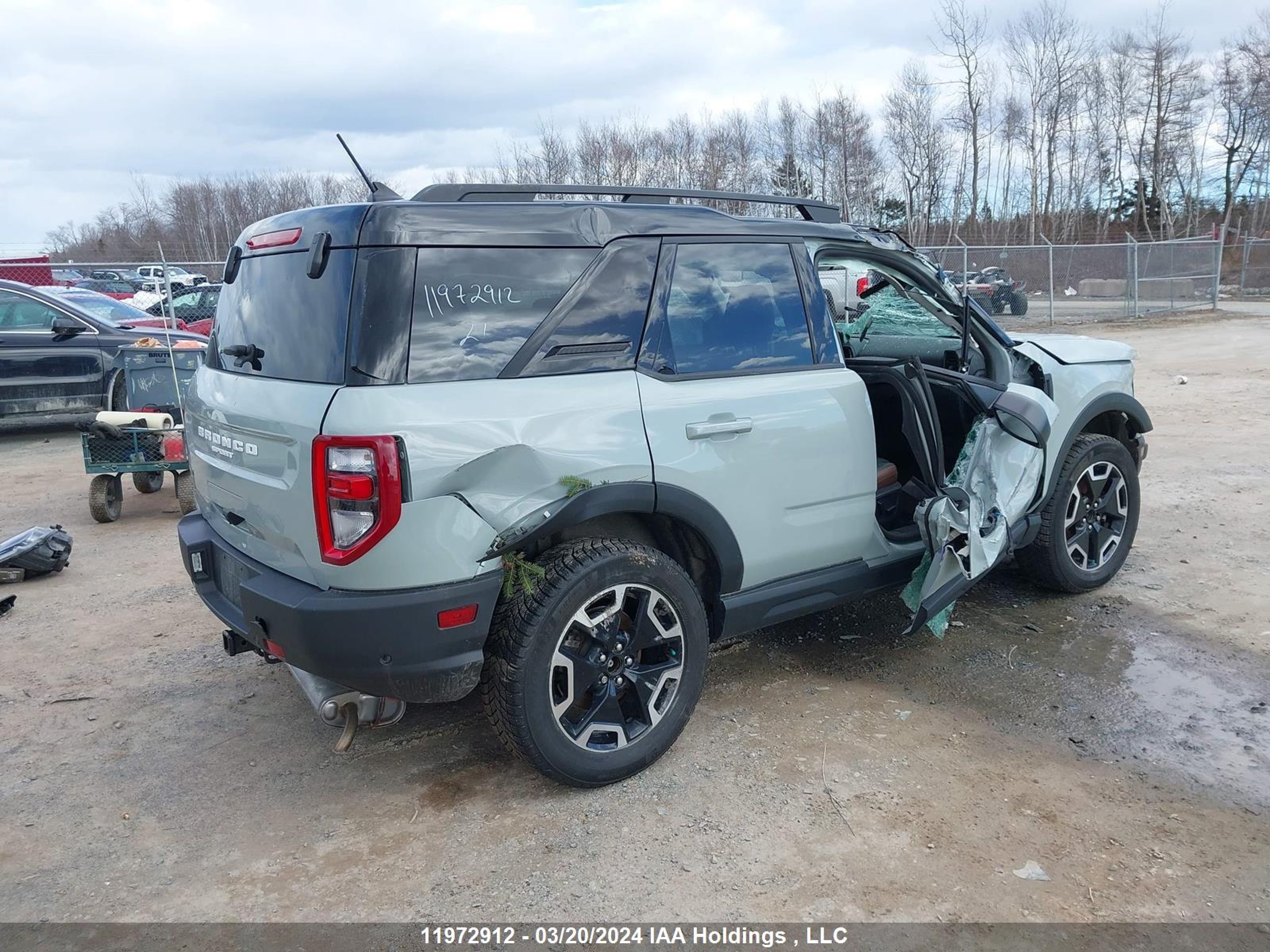 Photo 3 VIN: 3FMCR9C62MRB19256 - FORD BRONCO SPORT 