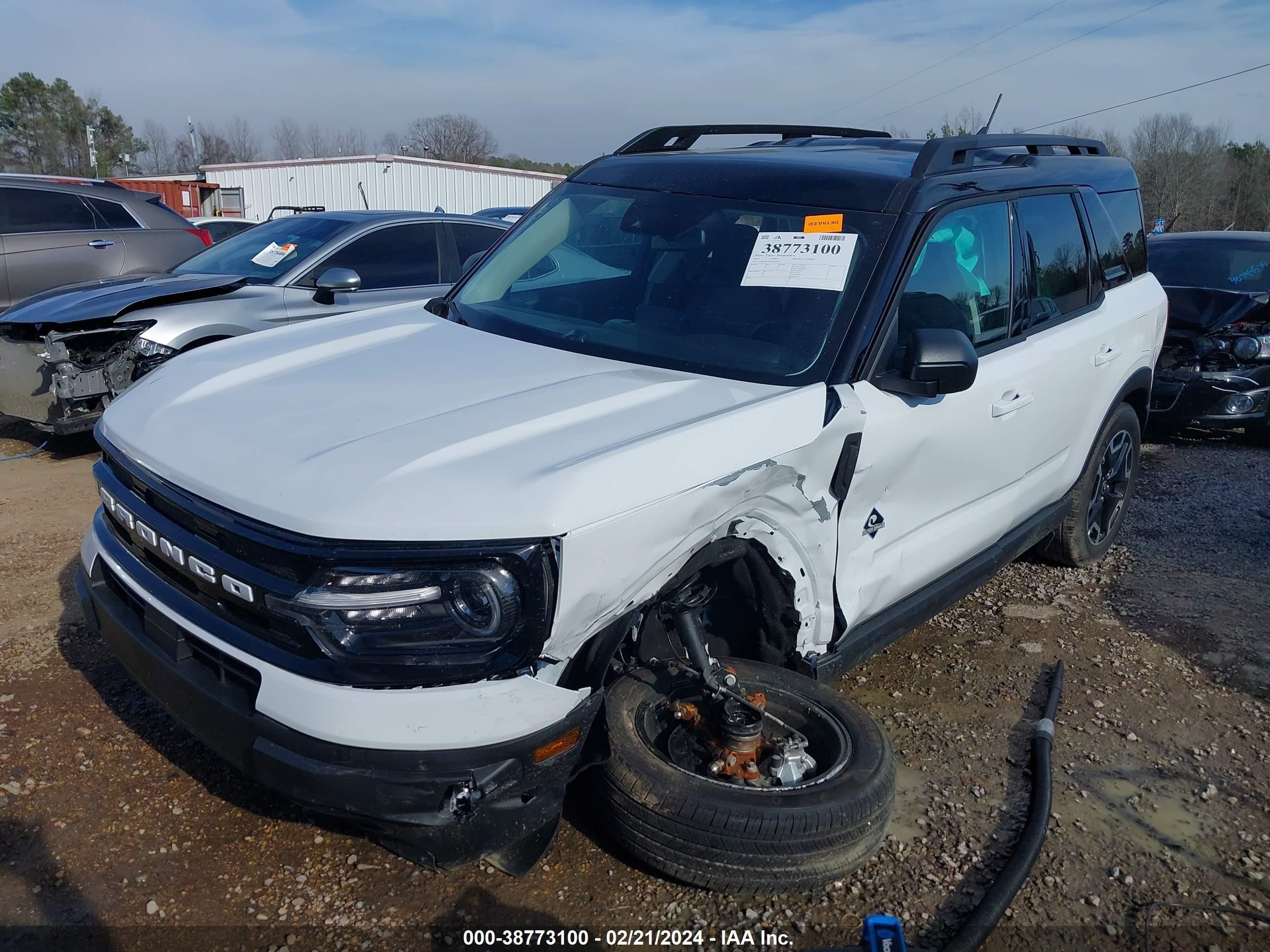 Photo 1 VIN: 3FMCR9C63RRE05916 - FORD BRONCO SPORT 