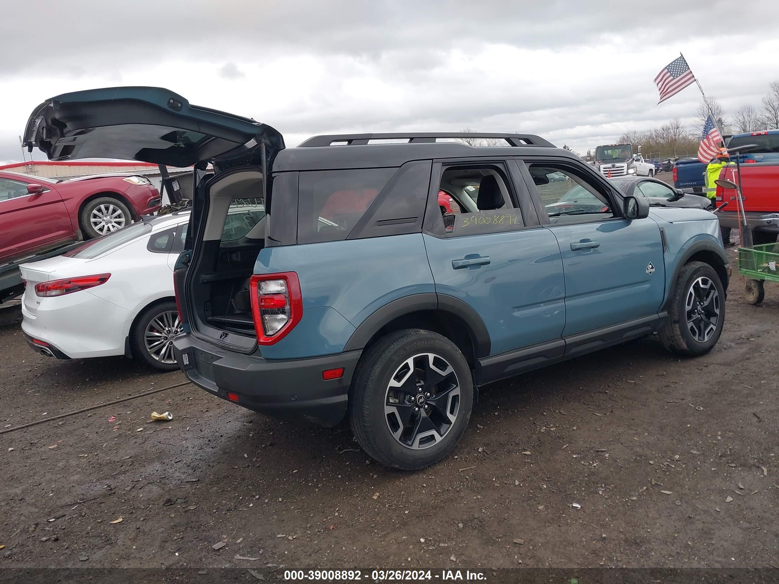 Photo 3 VIN: 3FMCR9C68NRD14036 - FORD BRONCO SPORT 