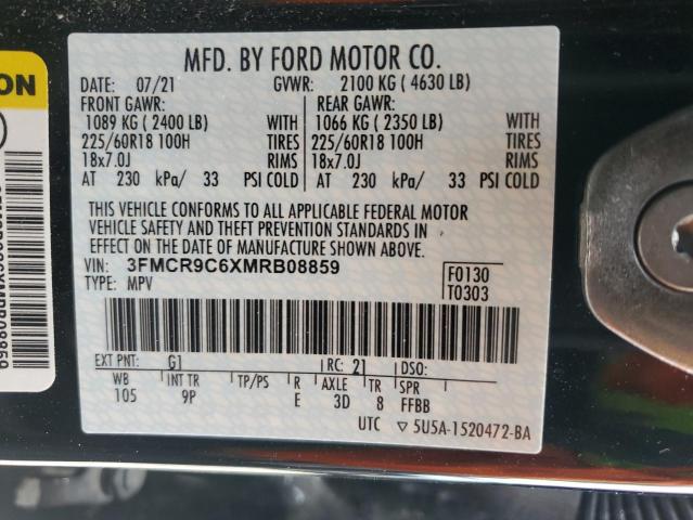 Photo 13 VIN: 3FMCR9C6XMRB08859 - FORD BRONCO 