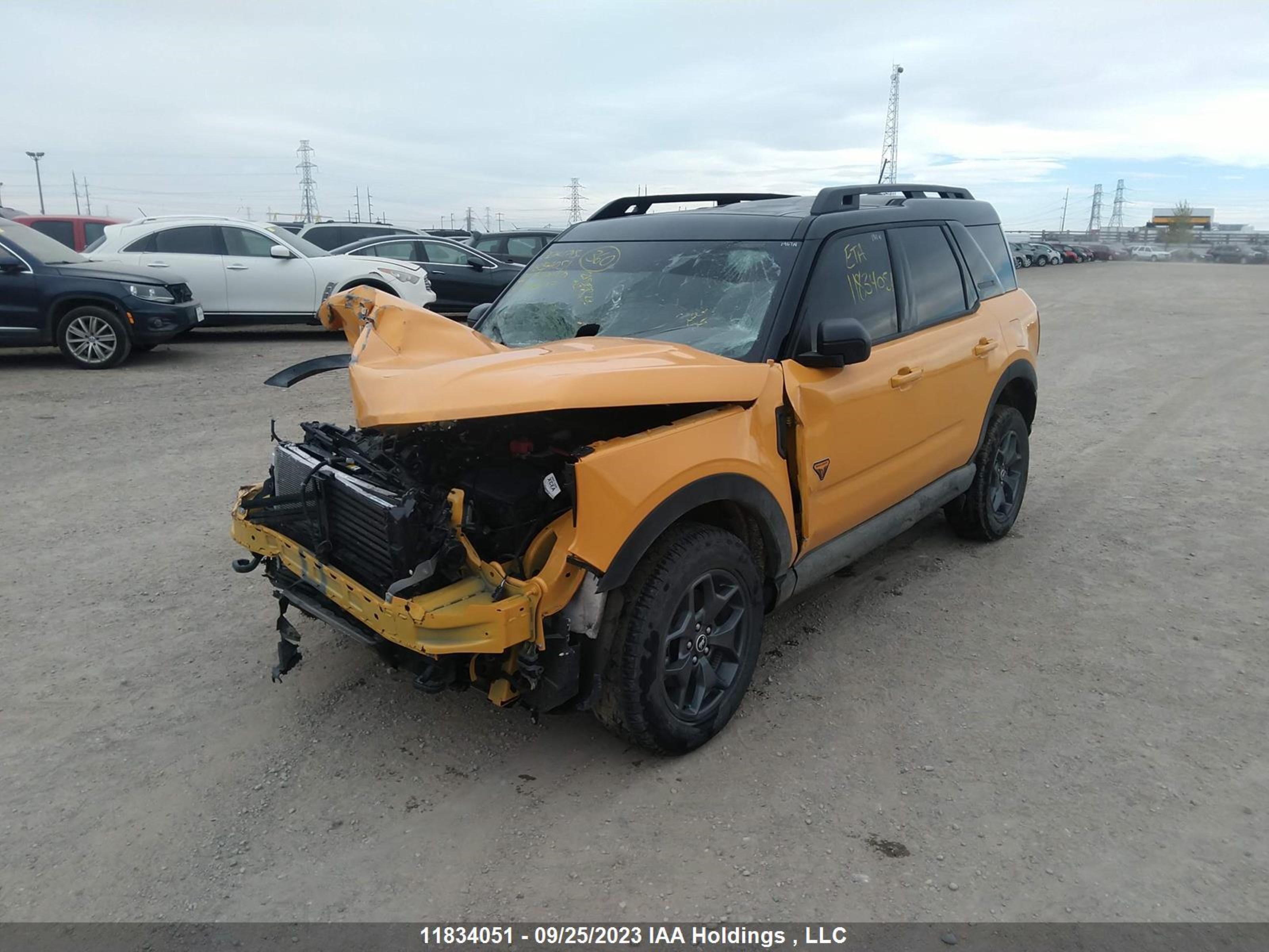 Photo 1 VIN: 3FMCR9D9XNRE03017 - FORD BRONCO SPORT 