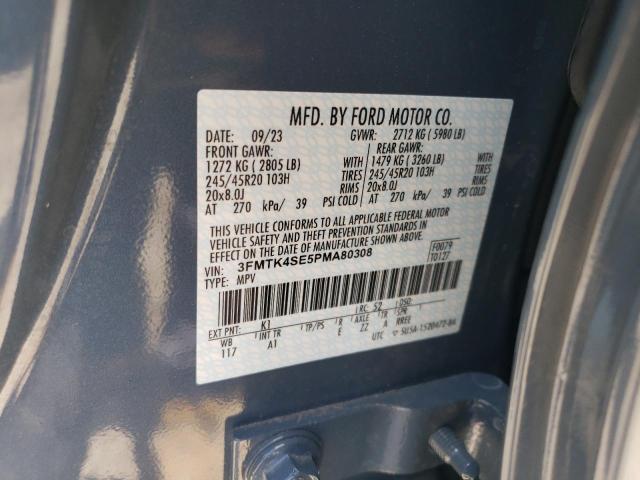 Photo 12 VIN: 3FMTK4SE5PMA80308 - FORD MUSTANG 