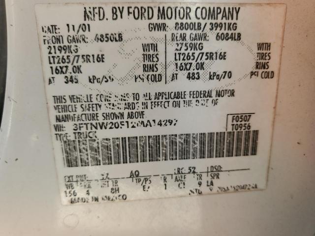 Photo 13 VIN: 3FTNW20F12MA14297 - FORD F250 SUPER 