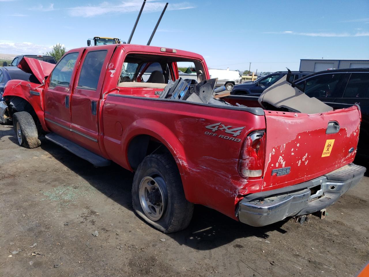 Photo 1 VIN: 3FTNW21F3YMA37197 - FORD F250 