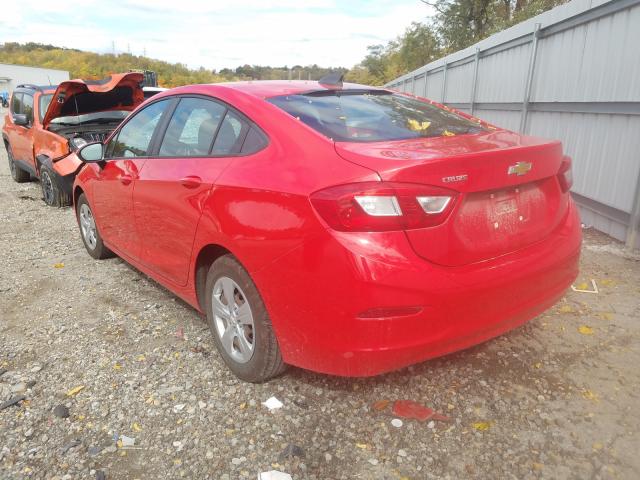 Photo 2 VIN: 3G1BB5SM4HS561265 - CHEVROLET CRUZE LS 