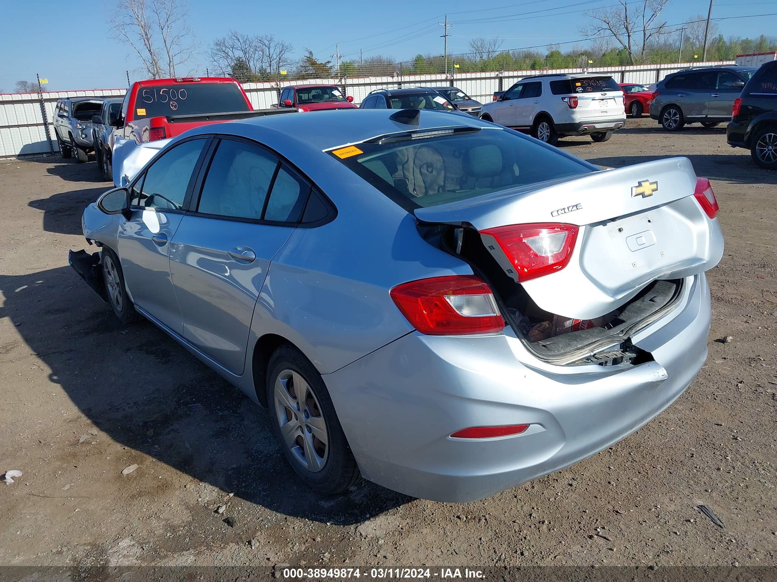 Photo 2 VIN: 3G1BC5SM5HS548148 - CHEVROLET CRUZE 