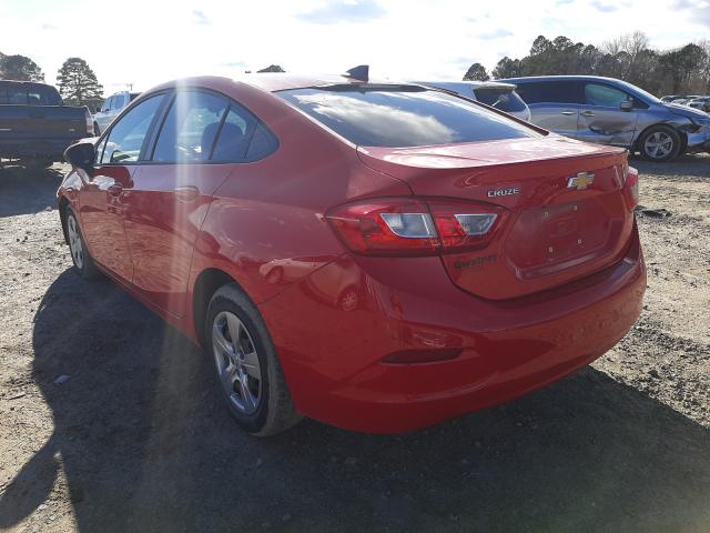 Photo 2 VIN: 3G1BC5SM7HS531352 - CHEVROLET CRUZE LS 